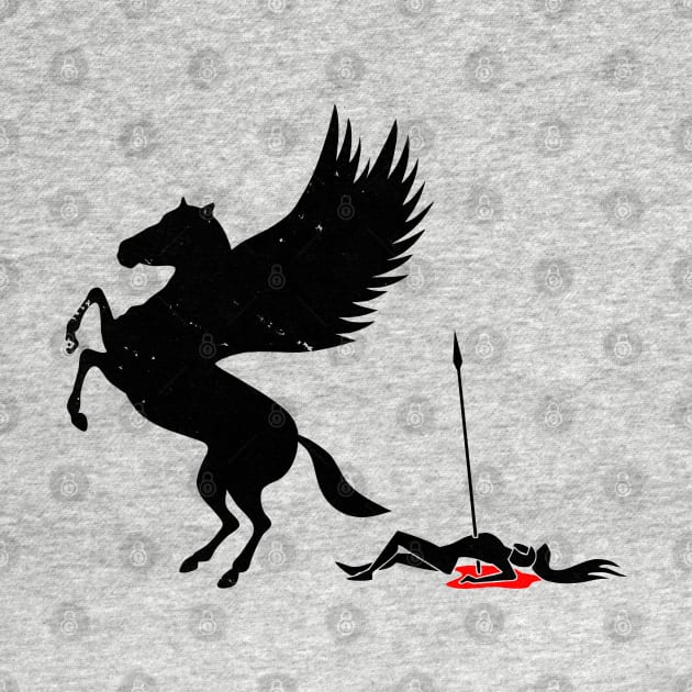 Funny Ancient Greek Pegasus Epic Fail Greek Mythology by BoggsNicolas